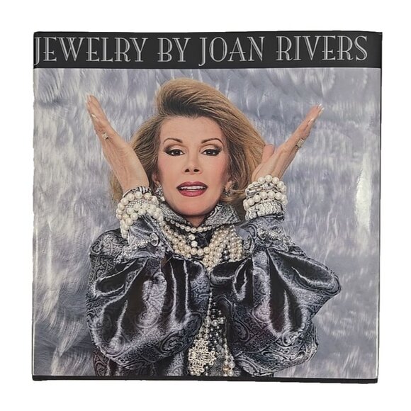Jewelry by Joan Rivers Hardcover Book Fashion Icon Collectible 1995 1st Edition - Picture 1 of 12